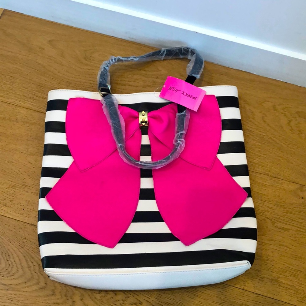 Brand new with tags Betsey Johnson tote